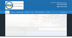 Desktop Screenshot of dancoxinc.com